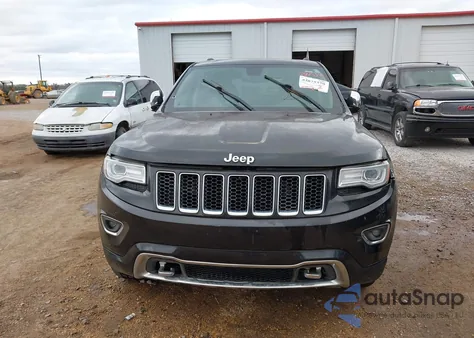 2015 Jeep Grand Cherokee Overland z USA, uszkodzony, nr VIN 1C4RJECG7FC734863